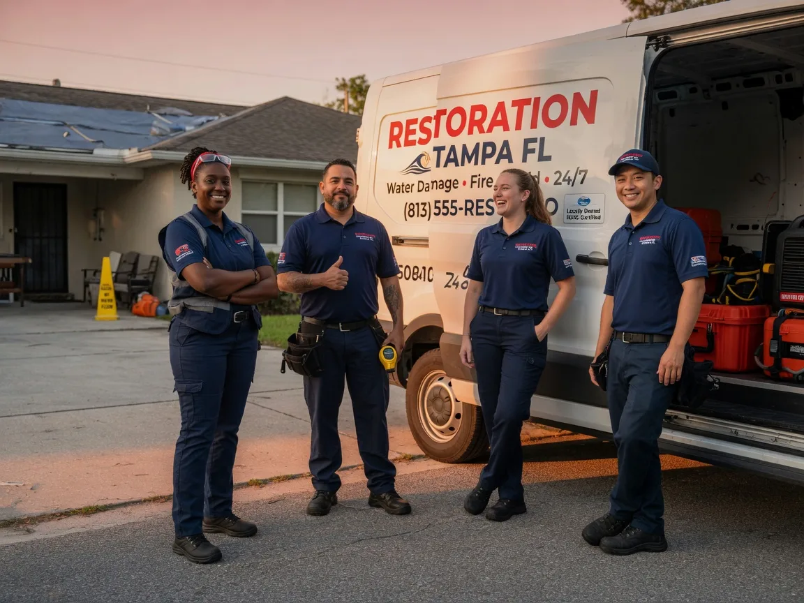 Water Damage Restoration company in Hopewell, OH