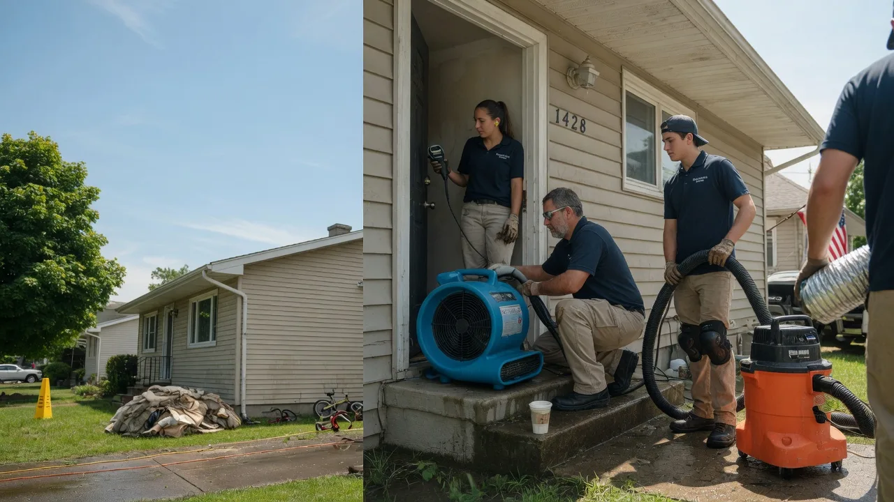 Water Damage Restoration in Hopewell, OH near me